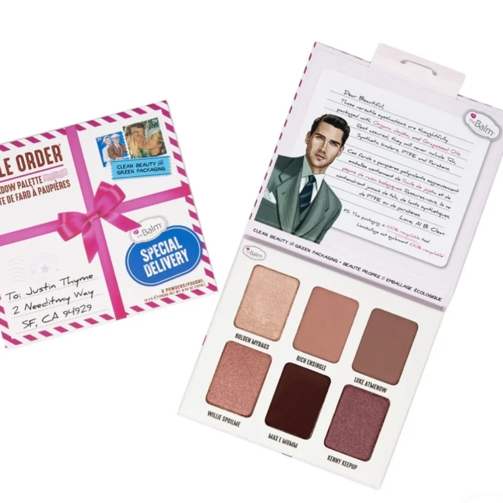 TheBalm‎ Special Delivery Male Order Eyeshadow Palette